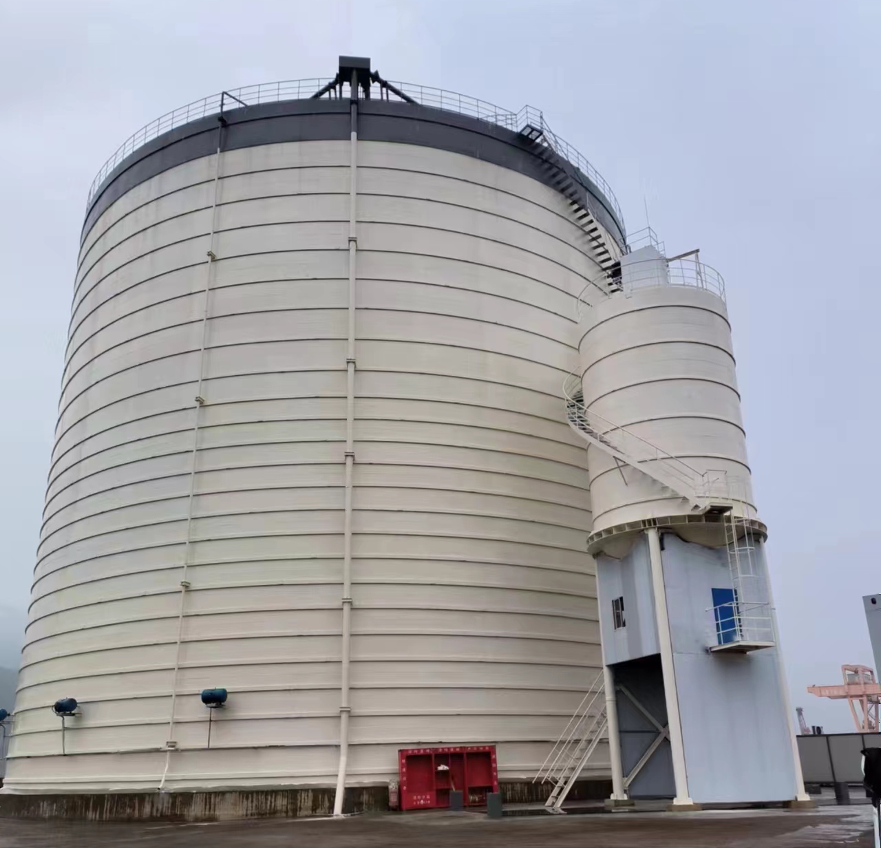 滴道10万吨水泥钢板库