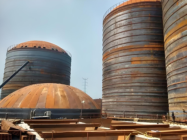 滴道焦粉钢板仓